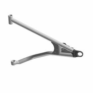Polaris Front Upper Control Arm Weld, Left, Black, Genuine OEM Part 1023530-458 - Picture 1 of 2