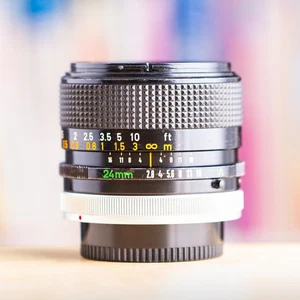 Canon FD 24mm f/2.8 S.S.C. Grand Angle Wide f2.8 1:2.8 SSC !! A Voir !! - Imagen 1 de 11