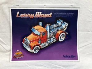 HOT WHEELS E SHEET PICTURE 28TH CONVENTION LARRY WOOD TURBINE TIME 2015 - Bild 1 von 2