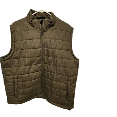 Colete Sonoma Goods For Life verde escuro masculino tamanho XL - Imagem 1 de 3