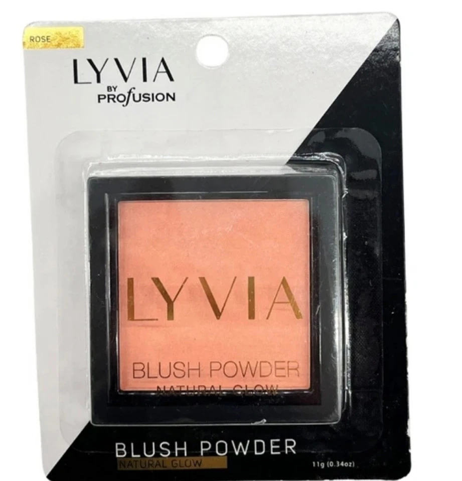 Lyvia profusion cosméticos Rose Blush novo na caixa - Imagem 1 de 1