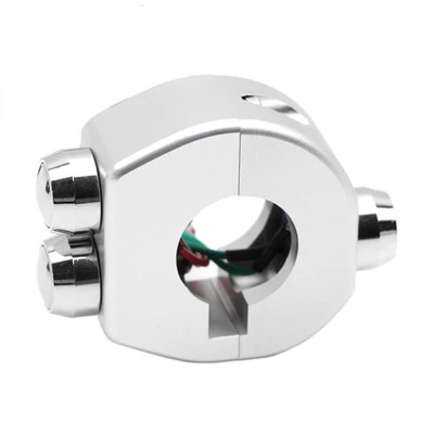 Interruptor universal 1" 25mm manillar motocicleta botón pestillo / astilla momentánea Foto 1 de 2