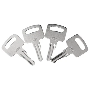 Reliable Ignition Keys for Heavy Duty Machinery Set of 8 Part Number 455 - Picture 1 of 12