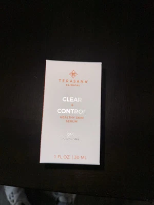 Terasana Clear + Control Healthy Skin Serum 1 Fl Oz NEW IN BOX -CBG Squalane  - Image 1 of 2