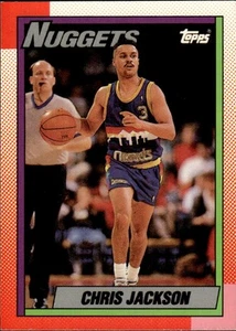 Chris Jackson 1992-93 Topps Archives #135 Denver Nuggets - Imagen 1 de 2