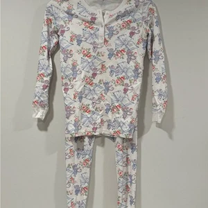 LoveShackFancy x Roller Rabbit Rosa Beaux Kids Pajama Set Size 14 - Picture 1 of 14