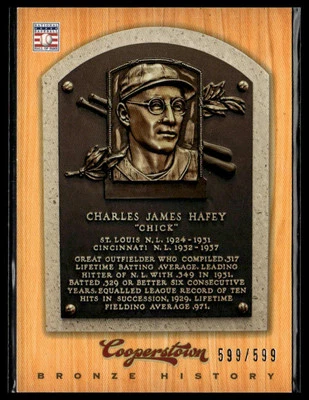 2012 Panini Cooperstown #73 Wilbert Robinson Bronze History #599/599 - Image 1 of 2