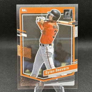2023 Panini Chronicles Clearly Donruss Baseball Dylan Beavers #27 Orioles - Bild 1 von 2