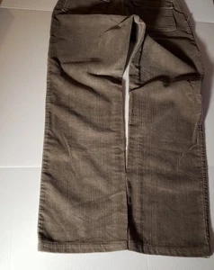 LL Bean Corduroy Pants Mens 34x32 33x31 brown beige tan khaki - Picture 1 of 14