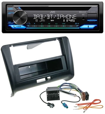 JVC Bluetooth MP3 USB DAB CD Autoradio für Audi TT (2006-2014) - Quadlock - Bild 1 von 4