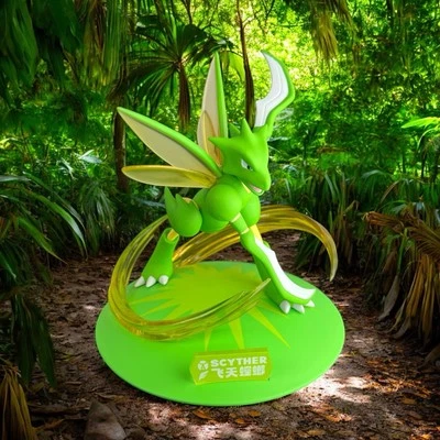 Pokemon Funismo - Scyther Anime Nueva Figura Exhibición Región Kanto Foto 1 de 4