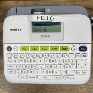 Brother P-touch Pt-D400 Beschriftungsgerät vielseitig kompakt ohne Netzteil getestet - Bild 1 von 5