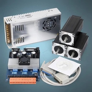 3 Achsen TB6600 Controller HB Nema23 389oz-in Motor 24V Netzteil für CNC Kit - Bild 1 von 9