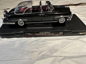 Lincoln Cosmopolitan 1950 techo de burbuja coche fundido a presión escala 1:24 serie presidencial - Imagen 1 de 12
