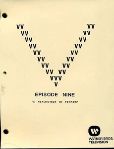 V Visitor Script - Episode Nine [ 9 ] - "A Reflection in Terror" - 1st Draft - Bild 1 von 3