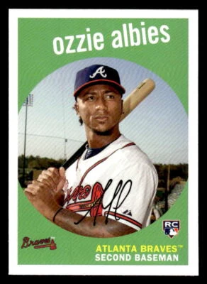 2018 Topps Archives #18 Ozzie Albies - Near Mint or Better *TedsCardShack* - Image 1 of 2