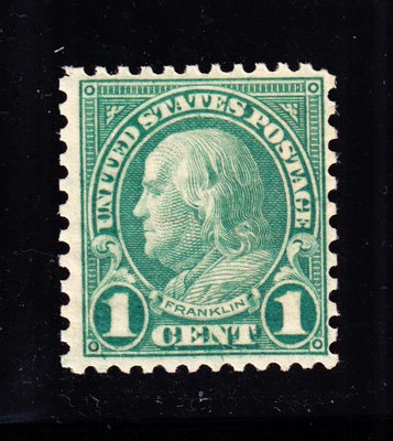 US 578 1c  Franklin Mint F-VF OG NH SCV $160 (05) - Image 1 of 2