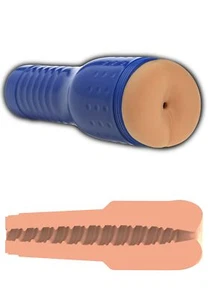 masturbatore maschile realistico ano finto stimolatore per pene tarra white - Imagen 1 de 4