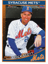 2023 Syracuse Mets Dick Scott New York Mets