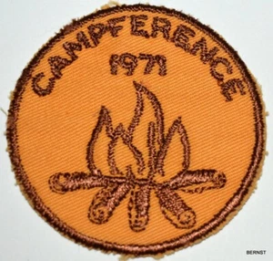 VINTAGE GIRL SCOUT - COUNCIL CAMPOREE PATCH    ^ - Picture 1 of 2