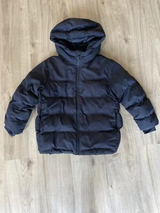 ZARA Steppjacke Size 8 Gr. 128 Schwarz Winterjacke Seitentasche Reißverschluss - Bild 1 von 6