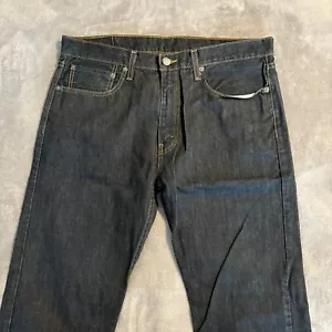 Levi's 502 Regular Fit Jeans Herren Größe 36x32 dunkle Waschung - Bild 1 von 12