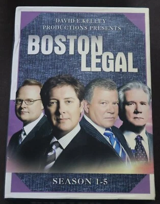 DVD - BOSTON LEGAL - SEASON 1 - 5 (R4) NM - image 1 of 4
