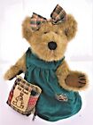 BOYDS BEARS 10" Plush "Polly Quignapple" With "Olde Friends" Pillow EUC w/Tag