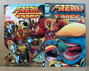 Freak Force #1, 2 (Image Comics, 1993/1994) Primera impresión ~ Alto grado - Imagen 1 de 15