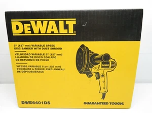 Neu DeWalt 5" regelbarer Tellerschleifer mit Staubschutz DWE6401DS * - Bild 1 von 4