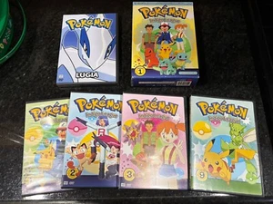 Pokemon: Indigo League Disc 1, 2 3 9 Lugia Viz Media Anime TV Collection Lot - Picture 1 of 4