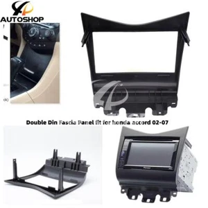 Fascia Panel Frame Trim Dash Kit Car Stereo Radio GPS For Honda accord 2003-2007 - Picture 1 of 10