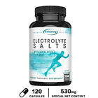 Electrolyte Salts Capsules - with Sodium,Potassium,Magnesium - Exercise Recovery