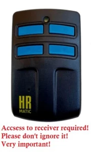 Telecomando compatibile con MHOUSE GTX4, GTX4C, TX3, TX4 Rolling Code - Foto 1 di 2