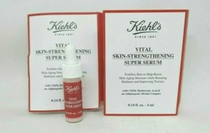 Kiehl's Vital Skin Strengthening Super Serum Carded 0.14 fl oz Each (LOT OF 2) - Picture 1 of 3