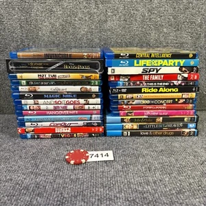 27 Blu Ray Lot Comedy Romantic Movies Hocus Pocus Daddy's Home Ride Along Magic - Picture 1 of 10