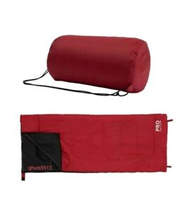 PRO ACTION • 200GSM Envelope Sleeping Bag • Camping Tent Outdoor 