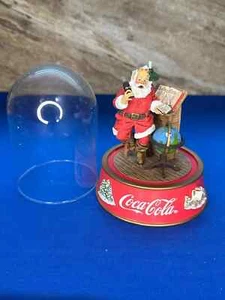 Coca-Cola Coke Santa Weihnachtskugel Kuppel Making a List Limited Edition 1995 - Bild 1 von 7