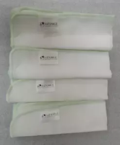 LIZ EARLE CLEANSE & POLISH Cotton MUSLIN FACE CLEANSING CLOTHS x 4 BRAND NEW - Picture 1 of 3