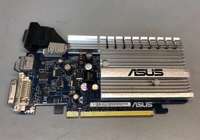 Asus NVIDIA GeForce 8400 GS 512 MB DDR2 PCI Express Video Card READ - Image 1 of 4