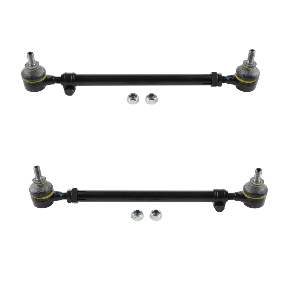 Pair Set of 2 Front Steering Tie Rod Assemblies TRW For Mercedes W201 190D 190E - Image 1 of 1