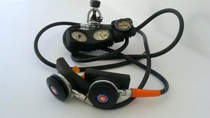 Vintage Scuba Octopus Mares 12 1st and 2nd Oceanic Computer w/Compass Untested - Picture 1 of 10