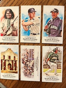 2009 TOPPS ALLEN & GINTER MINI NEAR SET OF 313/350 MANTLE JETER ICHIRO GIAMBI ++