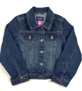 The Children's Place Denim Jean Jacket Girls Size 5 T - Picture 1 of 9