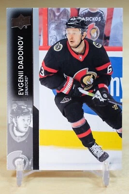 2021-22 Upper Deck Series 1 Base #128 Evgenii Dadonov - Ottawa Senators - Image 1 of 2