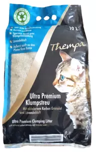 Thempa Premium Klumpstreu mit aktiviertem Karbon-Granulat/Lavendelduft 3 x 10 L - Bild 1 von 1