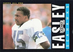1985 Topps Football Kenny Easley Seattle Seahawks #384 - Picture 1 of 2