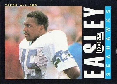 1985 Topps Football Kenny Easley Seattle Seahawks #384 - Image 1 of 2