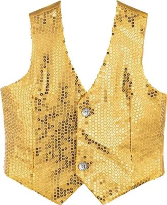 Dress Up America Sequin Vest for Kids - Shiny Dance vest for Boys - Image 1 of 4