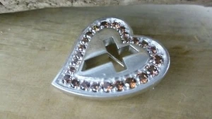 Brosche Herz Kreuz ESPRIT 925er Sterling Silber - Bild 1 von 4